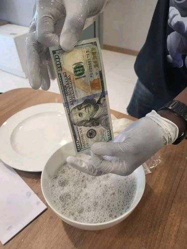 Super Ssd Chemical Solution For Cleaning Defaced Currency ☎️  @ +