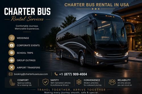 Houston Minibus & Charter Bus Rental For Small & Large Groups ( Compu