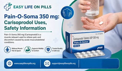 Pain-o-soma 350 Mg Contains Carisoprodol 350 Mg, A Muscle Relaxant Us