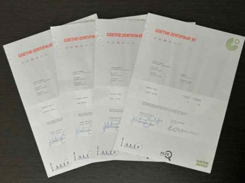 Apply A1 Goethe-zertifikat B1 Exam In Hamburg Whatsapp(+371 204 33160