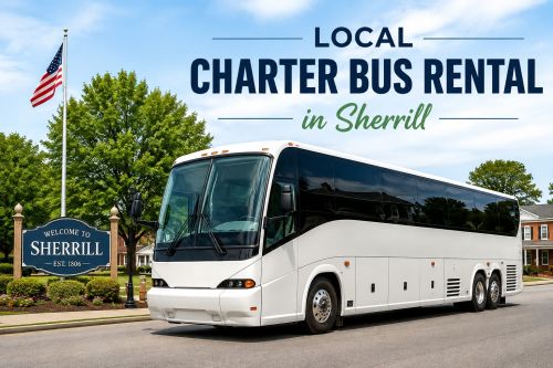 Charter Bus Rental In Sherrill, Ny For Comfortable Local Trips (  )