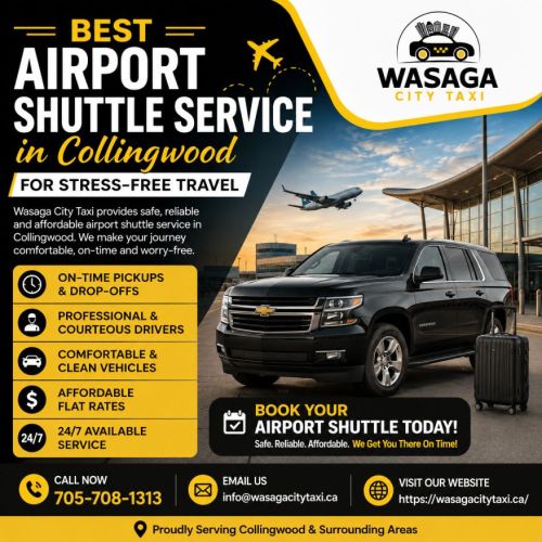 Affordable Collingwood Airport Shuttle For Smooth Airport Trips ( Alp