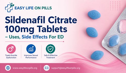 Sildenafil Citrate 100mg Tablets - Uses, Side Effects For Ed ( Busine