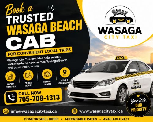 Book Wasaga City Taxi For Safe, Convenient Travel Anytime ( Alpacas )