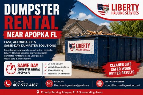 Reliable Roll Off Dumpsters Apopka Fl For Easy Waste Removal ( Alpaca