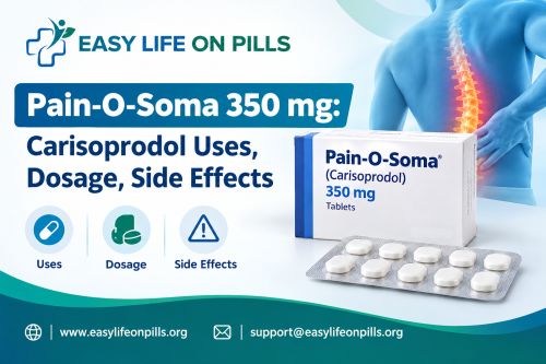 Pain-o-soma 350 Mg: Carisoprodol Uses, Dosage, Side Effects (  )