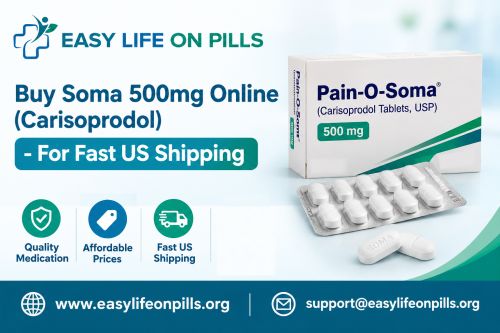 Buy Soma 500mg Online (carisoprodol) - For Fast Us Shipping (  )