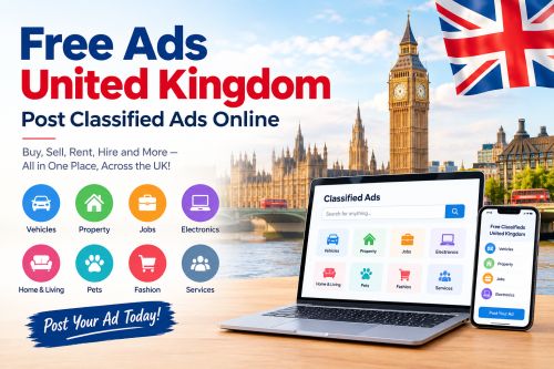 Free Ads United Kingdom | Post Classified Ads Online ( Jobs )