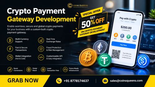 50% Off Crypto Payment Gateway Development ( Software )