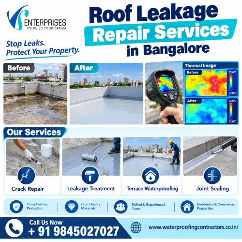 Roof Leakage Repair Services In Bangalore ( Buildings )