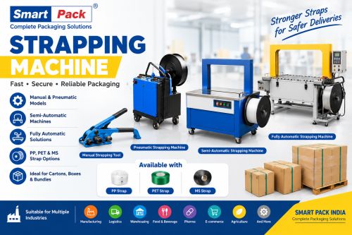 Strapping Machine Manufacturer & Supplier In India | Smart Pack ( Too